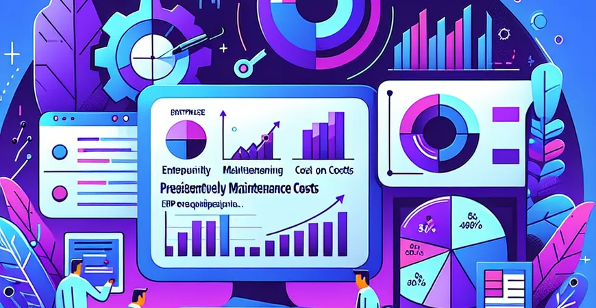  维修成本居高不下？ERP设备维护的成本分析
